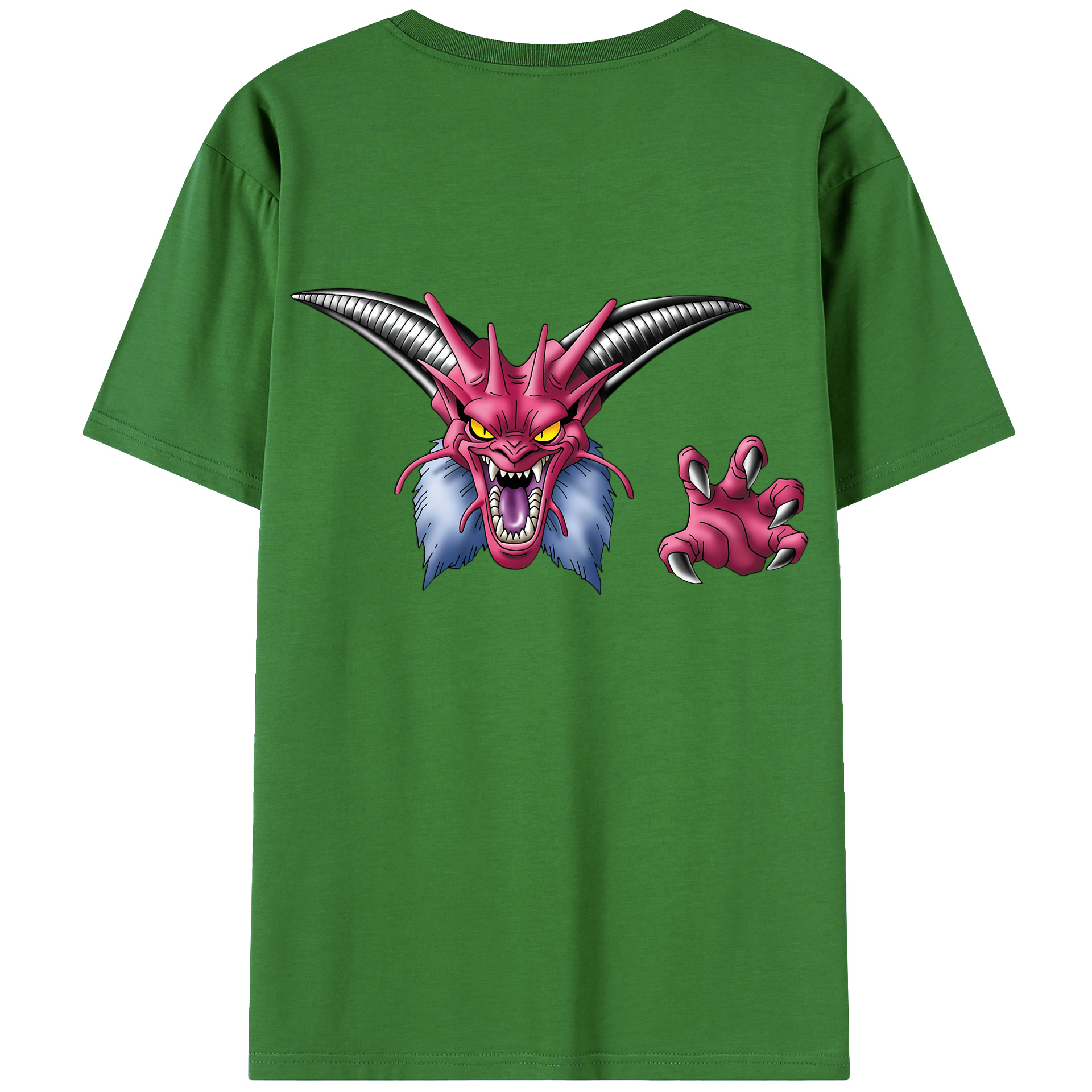 （画像用） ドラゴンクエスト Doragon Kuesuto Dragon Quest レディース半袖Tシャツ(バックプリント)